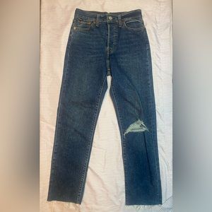 Levi’s wedgie straight jeans size 26